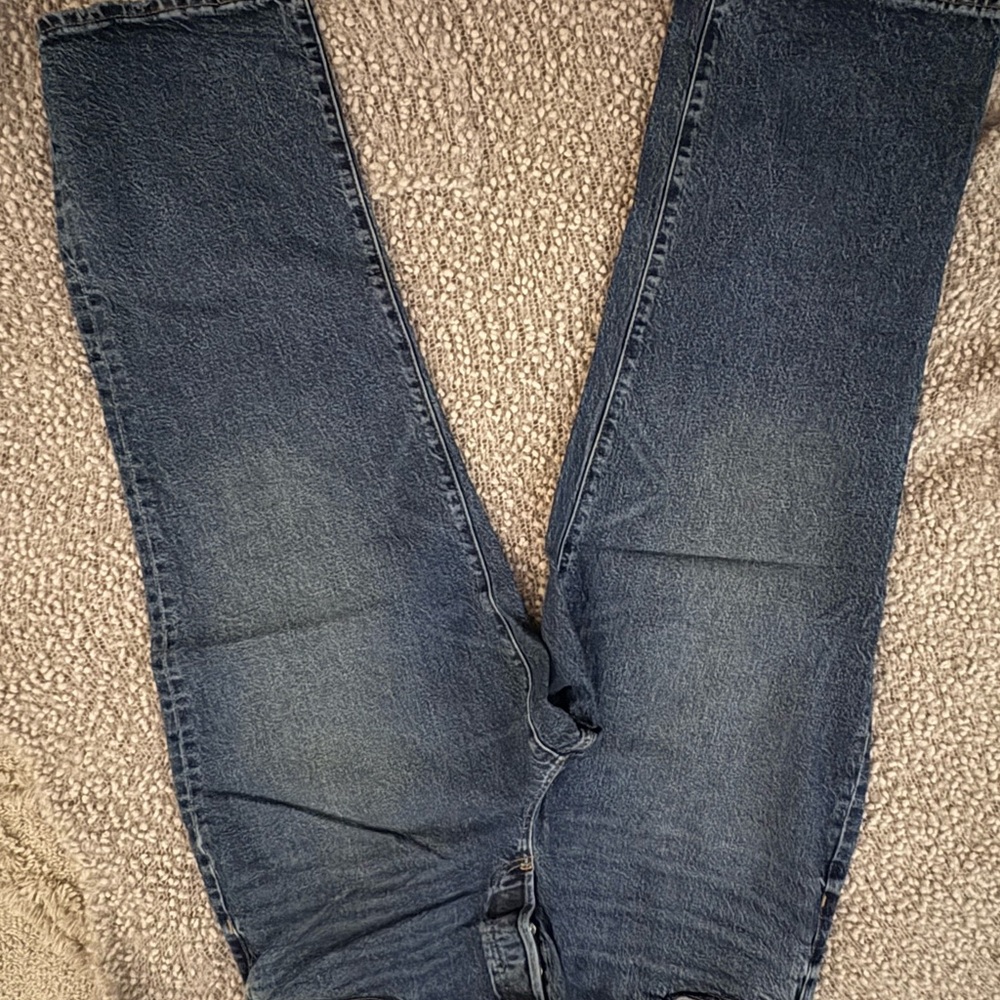 Express Women's Relaxed Straight Ankle, high rise.